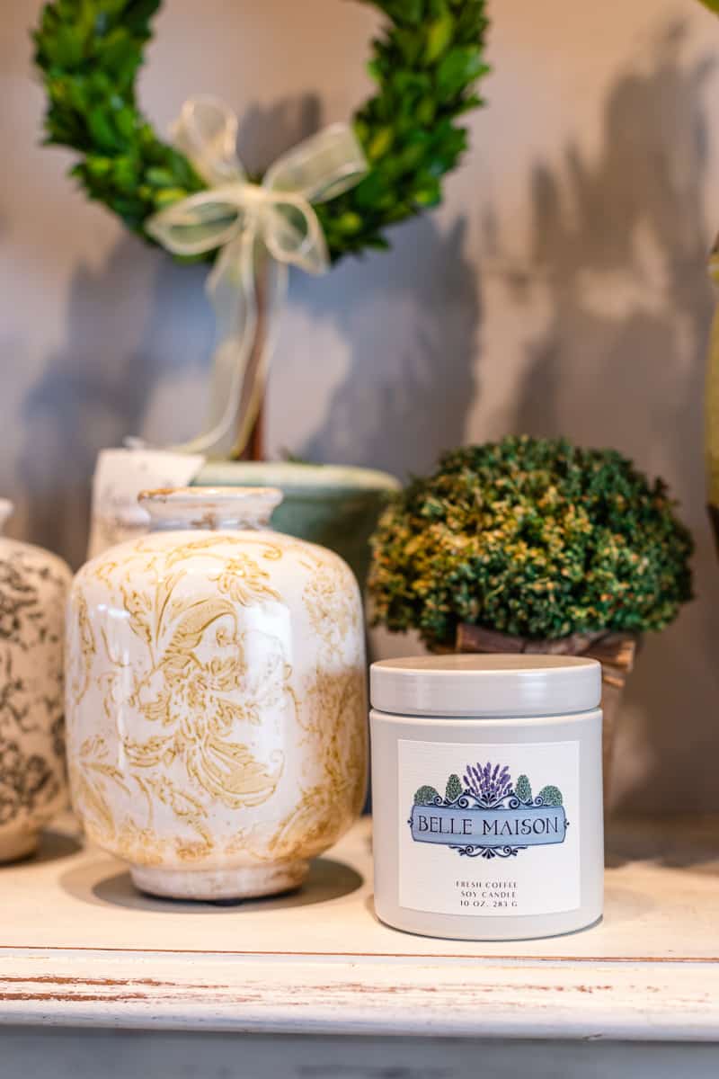 scented french candle